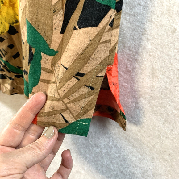 VTG Women 2 pc Set Tank Shorts Sz S Tropical Island Tiki Party Hawaiian Resort‎ - Picture 13 of 16